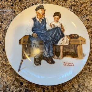 EUC Norman Rockwell’s the light keepers daughter plate